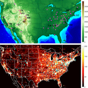 ozone monitoring sites maps