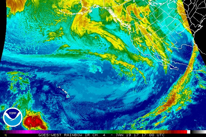 Meteosat-9 Northeast Atlantic Sector Infrared