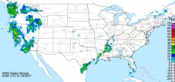 Doppler Radar National Mosaic