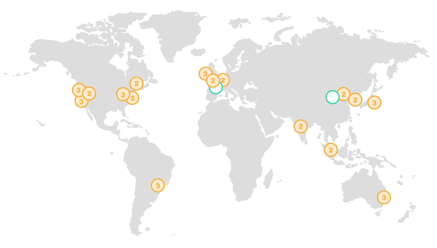 Infraestrutura global da AWS