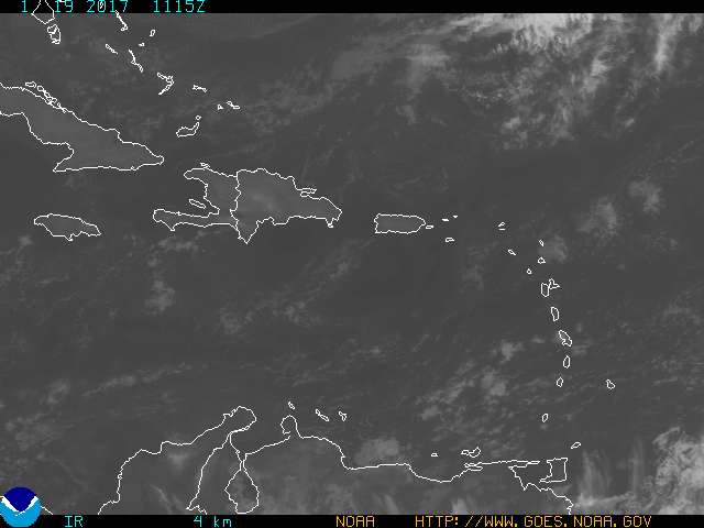 Puerto Rico Infrared Image