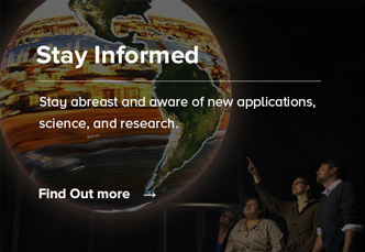 Stay Informed -- Stay
abreast and aware of new applications, science, and research