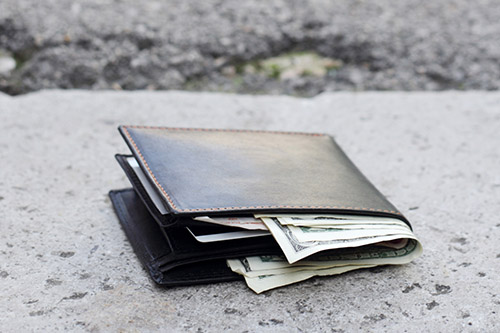 Photo of Wallet with Cash