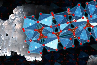 ORNL researchers used lake sturgeon otoliths to validate the crystalline structure of vaterite with neutron diffraction. Image credit: Jill Hemman/ORNL