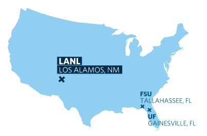 map of Los Alamos, NM