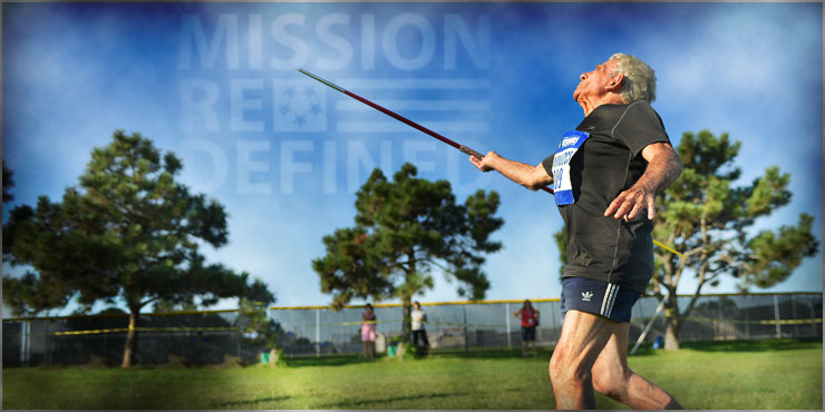  Banner Image of veteran at the Winter sports clinic