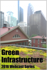 Green roof atop a building in downtown Philadelphia PA