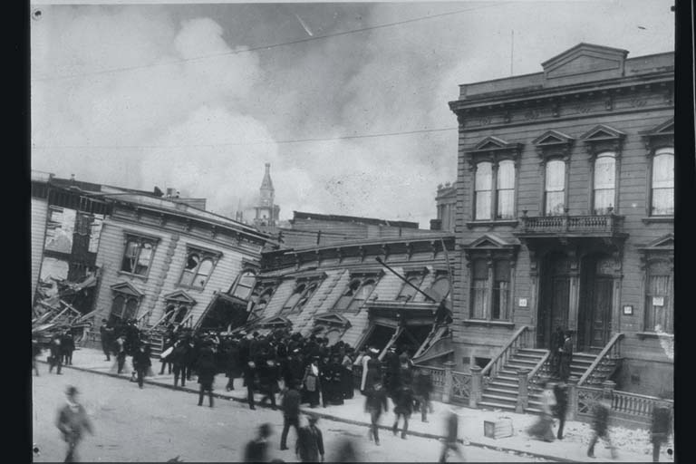 Tilted Buildings Caused by Ground Failures