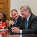 Agriculture Secretary Tom Vilsack and Owen Patterson, Secretary of State For Environment, Food & Rural Affairs