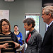 Agriculture Secretary and  Interior Secretary Jewell at National Interagency Fire Center (NIFC) Boise, ID