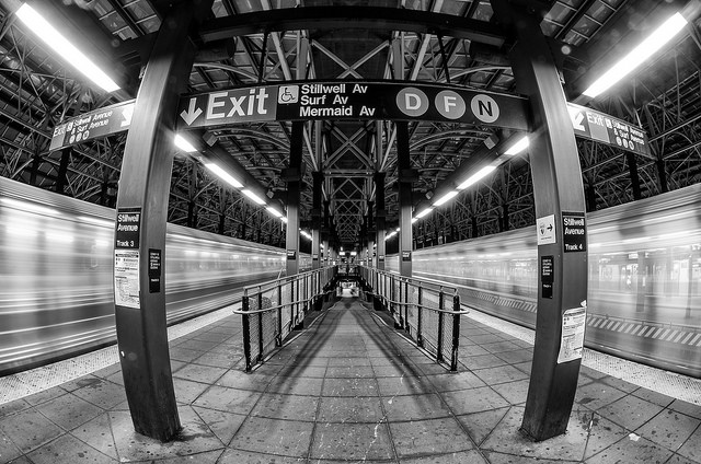 Coney Island – Stillwell Avenue (New York City Subway) @ Coney Island, Brooklyn, NYC