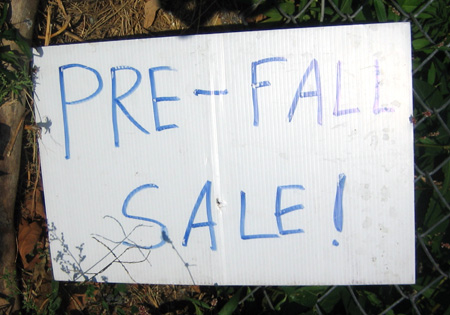 Pre-Fall Sale