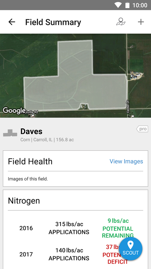    Climate FieldView™- screenshot  