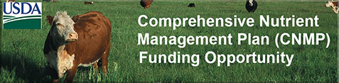 Comprehensive Nutrient Management Plan Funding Opportunity