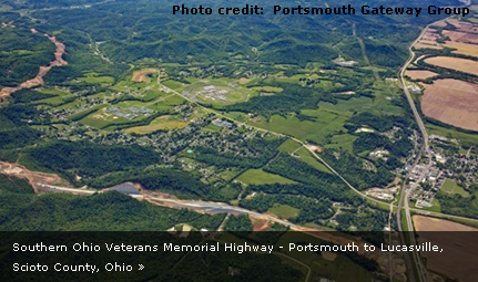 Southern Ohio Veterans Memorial Highway - Portsmouth to Lucasville, Scioto County, Ohio