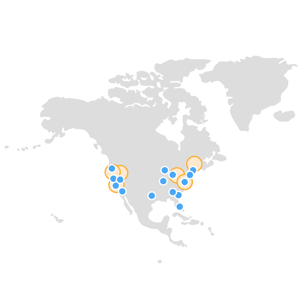 North America Locations
