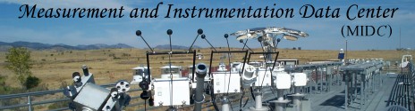 Measurement and Instrumentation Data Center (MIDC)