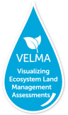 VELMA: Visualizing Ecosystems for Land Management Assessment