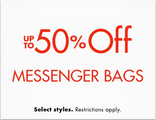 Up to 50% Off Select Messenger Bags