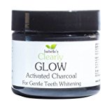 Isabella’s Clearly GLOW, Best Natural Teeth Whitening Activated Charcoal Powder Bleach Toothpaste. Brighten, Whiten Stained Teeth. Healthy Gums. Best American Hardwood 2 Oz