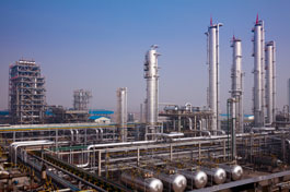 Petroleum processing plant 