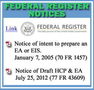 Federal Register Links