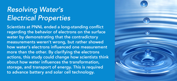 Resolving Water's Electrical Properties