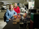 Dr. Margaret Romine (right), Pacific Northwest National Laboratory, mentors postdoctoral fellows and early career scientists on her projects, encouraging them to explore new directions and learn new techniques.