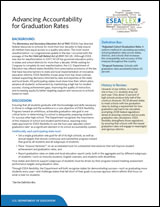 Advancing Accountability and Graduation Rates