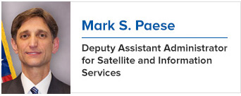 Photo of Mark S. Paese -- the Deputy Assistant Administrator for Satellite and Information Services