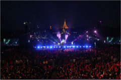 MTV Exit's anti-slavery concert in Myanmar attracted more than 50,000 people. Photo Credit: MTV Exit / U.S. State Dept.