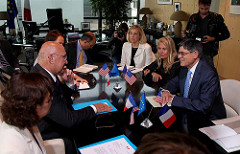 U.S. Department of the Treasury: Treasury Secretary Jacob J. Lew at bilateral conversation with French Finance Minister Michel Sapin (Tuesday Jul 12, 2016, 12:56 PM)