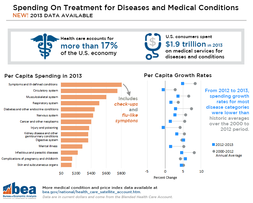 Spending on Treatment for Diseases and Medical Conditions