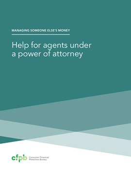 Cover of booklet on power of attorney