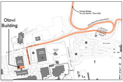 Otowi Building map