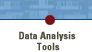 Data Analysis Tools