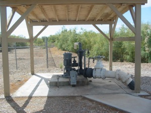 Well sampled near Palo Verde, California.<br />Photo by: Jill Densmore