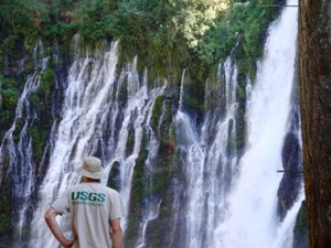 Burney Falls, California.<br />Photo by: George Bennett