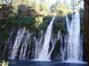 Burney Falls, California.<br />Photo by: George Bennett