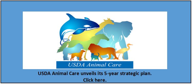USDA Animal Care unveils its 5-year strategic plan. Click here.