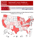 DCCPS Research Grants Awarded to Institutions by state, district or territory