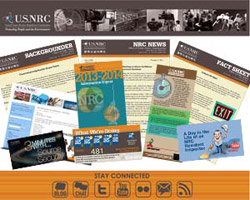 collage of brochures and newspapers