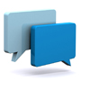 Icon of speech bubbles