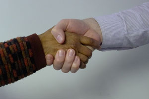 image of a handshake