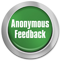 Button for anonymous feedback.