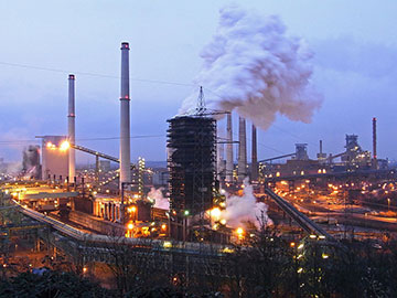 Emissions from coking plants typically include carcinogens such as cadmium and arsenic.