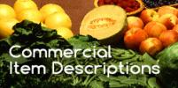 Commercial Item Descriptions (CIDs)