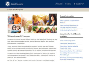 Same-sex-webpage