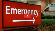 Emergency room sign