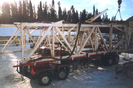 Figure 1. Transporting a Derrick